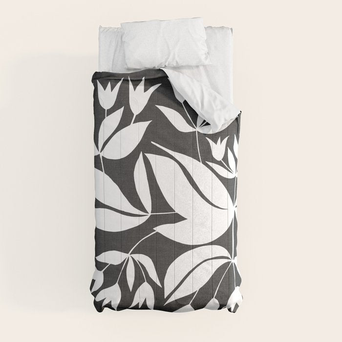 Vining Bell Flower ii Comforter Gallery Image 9