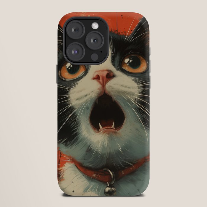 Shocked Cat II iPhone Case Gallery Image 12