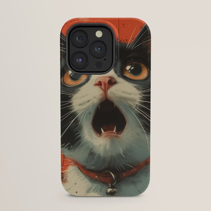 Shocked Cat II iPhone Case Gallery Image 23