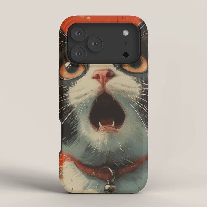 Shocked Cat II iPhone Case Gallery Image 4