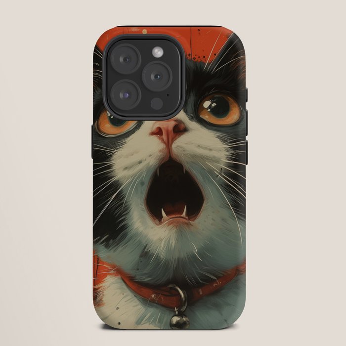 Shocked Cat II iPhone Case Gallery Image 11