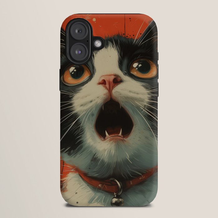 Shocked Cat II iPhone Case Gallery Image 10