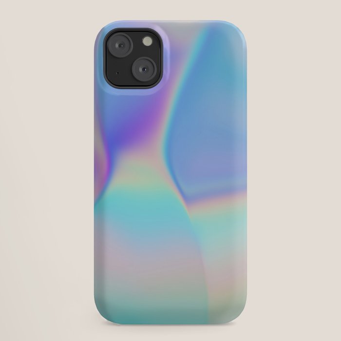 Opal Iridescent Abstract Paint iPhone Case Gallery Image 18