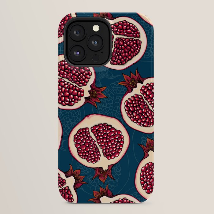 Pomegranate slices iPhone Case Gallery Image 24