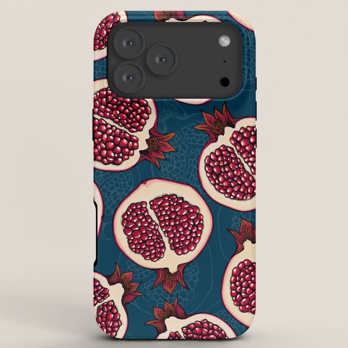 Pomegranate slices iPhone Case Gallery Image 8