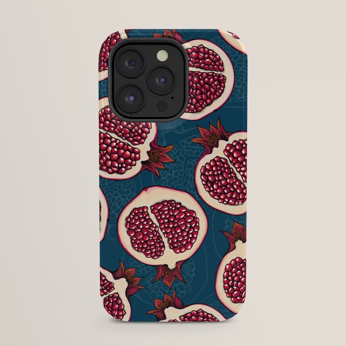 Pomegranate slices iPhone Case Gallery Image 31