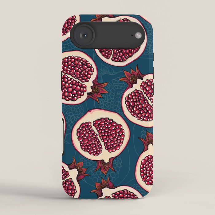 Pomegranate slices iPhone Case Gallery Image 2