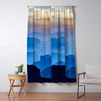 Mountains 11 Window Curtain Gallery Image 5