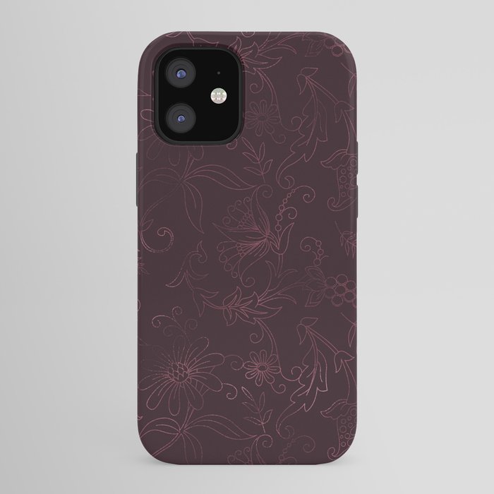 Agate Burgundy Pattern Design iPhone Case Gallery Image 41