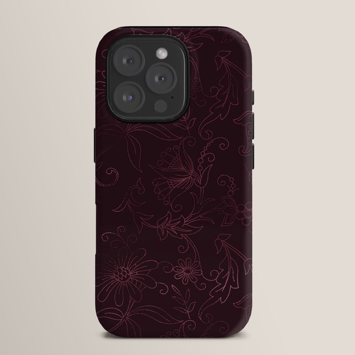 Agate Burgundy Pattern Design iPhone Case Gallery Image 15