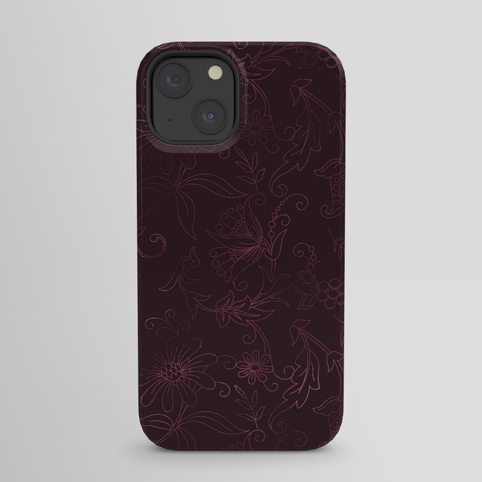 Agate Burgundy Pattern Design iPhone Case Gallery Image 29
