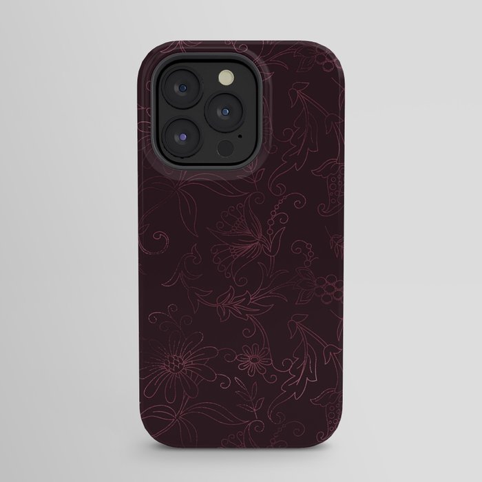 Agate Burgundy Pattern Design iPhone Case Gallery Image 31