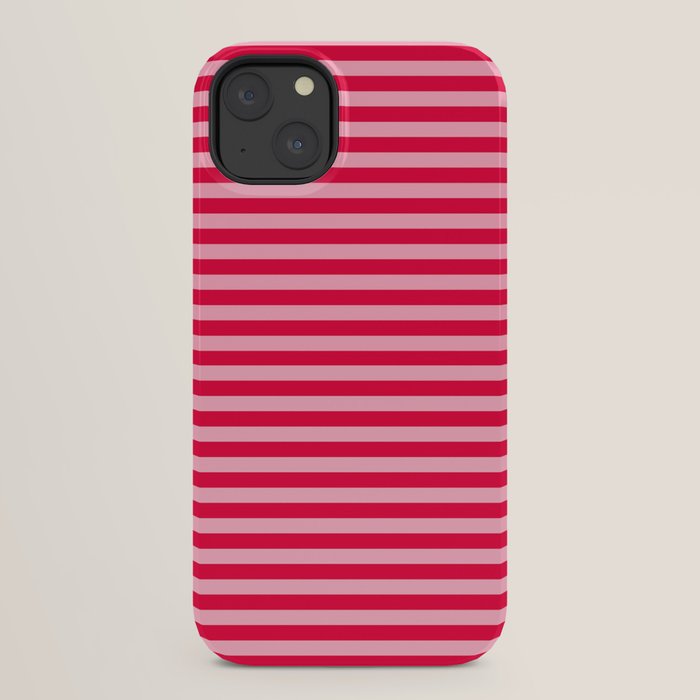 Retro, Beach, Colorful Stripes, Pink and Red iPhone Case Gallery Image 30
