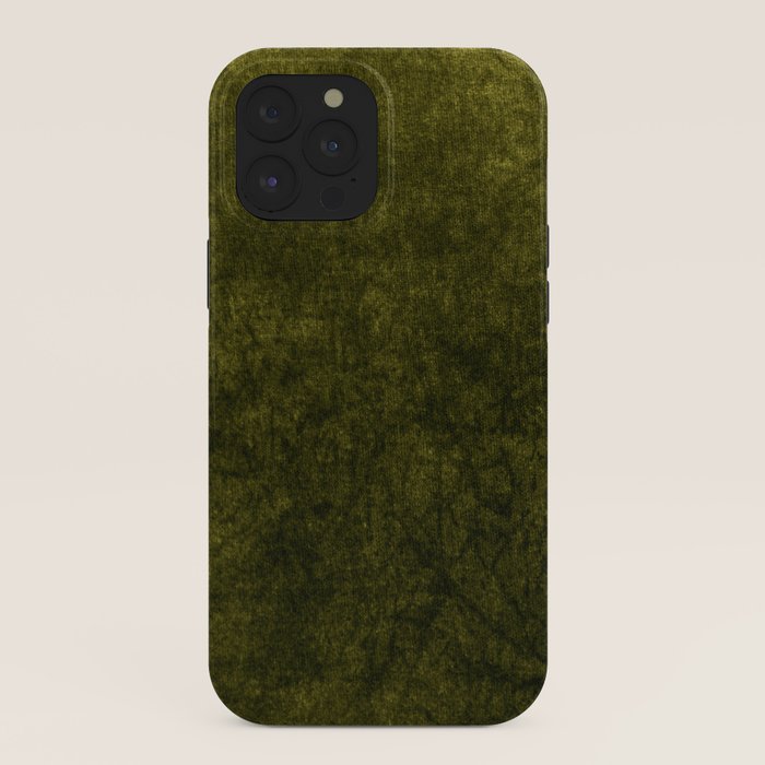 olive green velvet iPhone Case Gallery Image 40