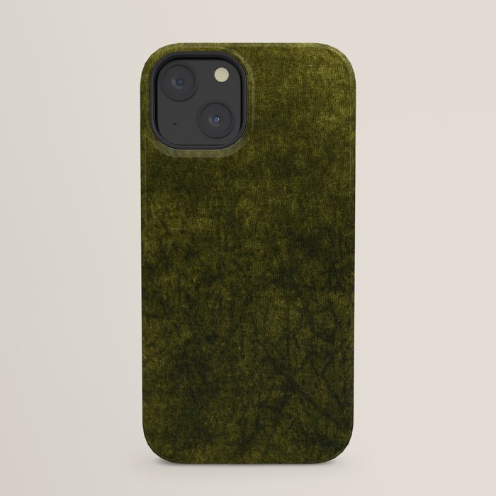 olive green velvet iPhone Case Gallery Image 29