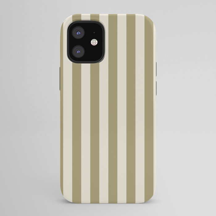Olive Green Stripes iPhone Case Gallery Image 42