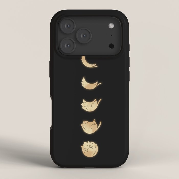 Cat Landscape 57: Phases of the Meow iPhone Case Gallery Image 3