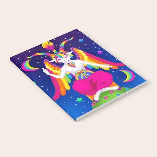 1997 Neon Rainbow Baphomet Notebook Gallery Image 2