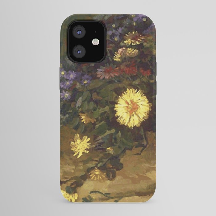 Van Gogh Still Life Bouquet of Daisies Vector Art iPhone Case Gallery Image 41