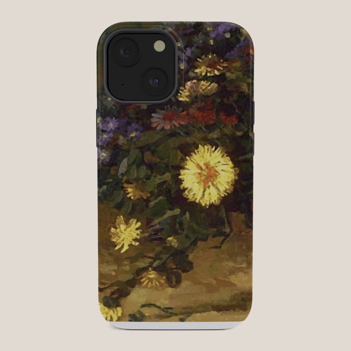 Van Gogh Still Life Bouquet of Daisies Vector Art iPhone Case Gallery Image 34