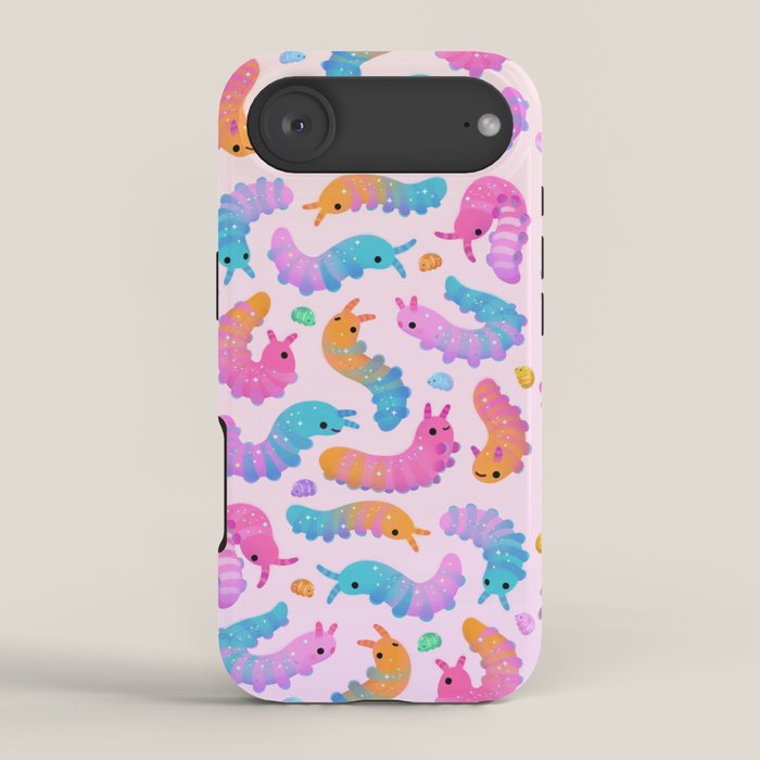 Sour velvet worm and Gummy water bear iPhone Case Gallery Image 2