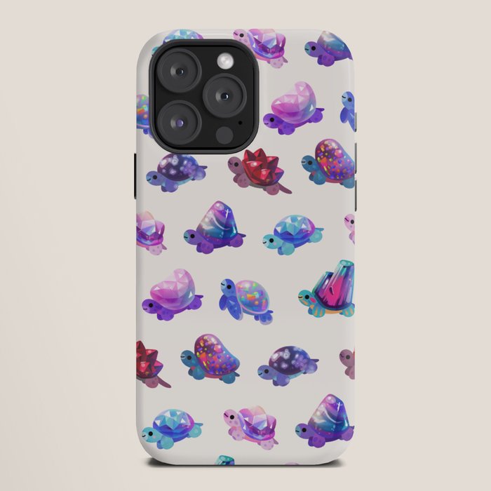 Jewel turtle - pastel iPhone Case Gallery Image 12