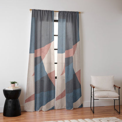 ABSTRACT ALPHABET / Gothic E Window Curtain Gallery Image 10