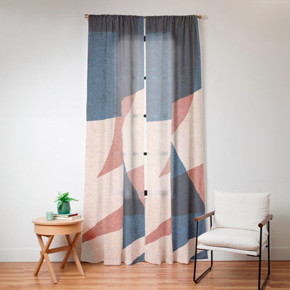 ABSTRACT ALPHABET / Gothic E Window Curtain Gallery Image 12