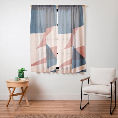 ABSTRACT ALPHABET / Gothic E Window Curtain Gallery Image 11