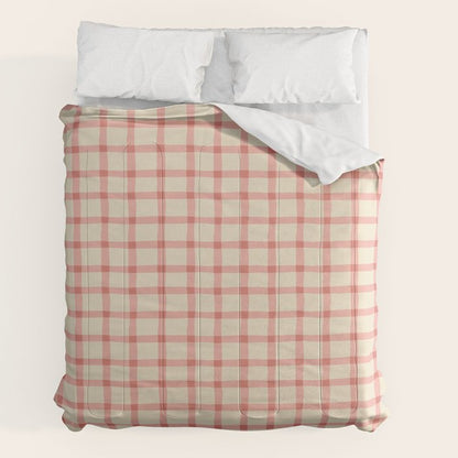 Strawberry Gingham Pattern Comforter Gallery Image 7