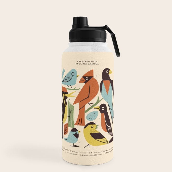 Backyard Birds Guide Water Bottle Gallery Image 5