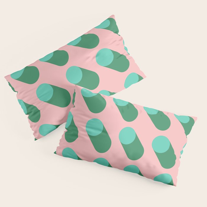 BAUHAUS POP BASIL Pillow Sham Gallery Image 2