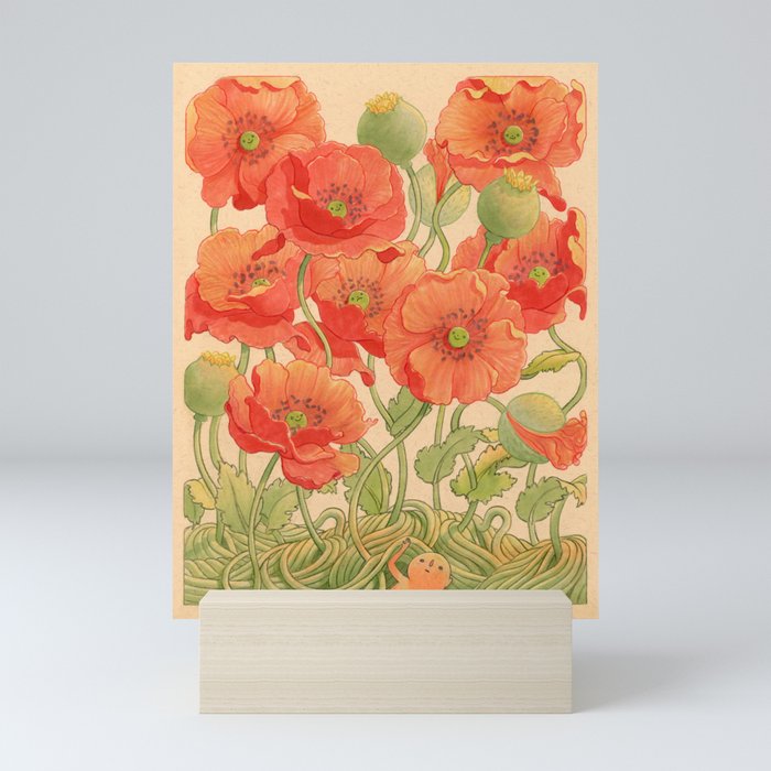 Poppy Season Mini Art Print Gallery Image 5