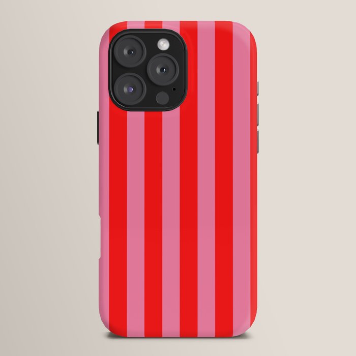 bougie pink red stripe iPhone Case Gallery Image 16