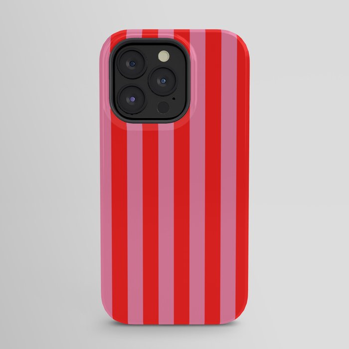 bougie pink red stripe iPhone Case Gallery Image 23
