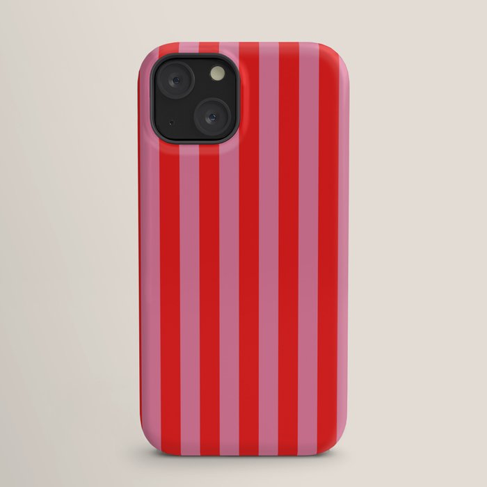bougie pink red stripe iPhone Case Gallery Image 17