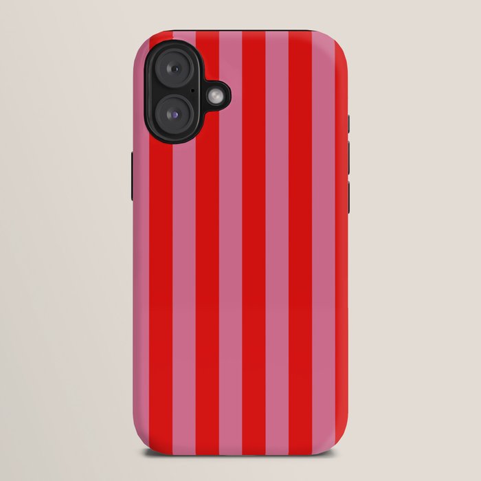 bougie pink red stripe iPhone Case Gallery Image 10