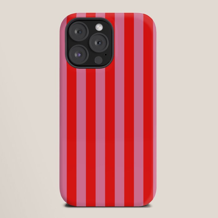 bougie pink red stripe iPhone Case Gallery Image 20