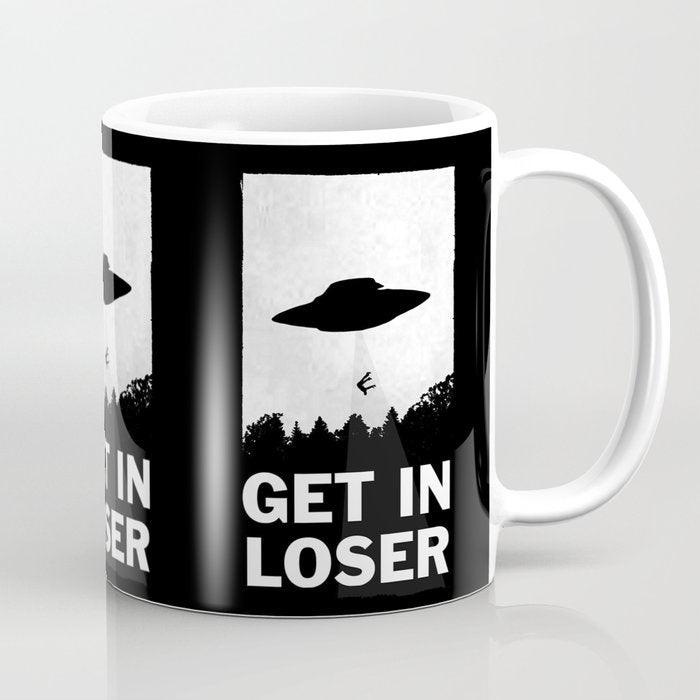 Get In Loser Coffee Mug Gallery Image 1