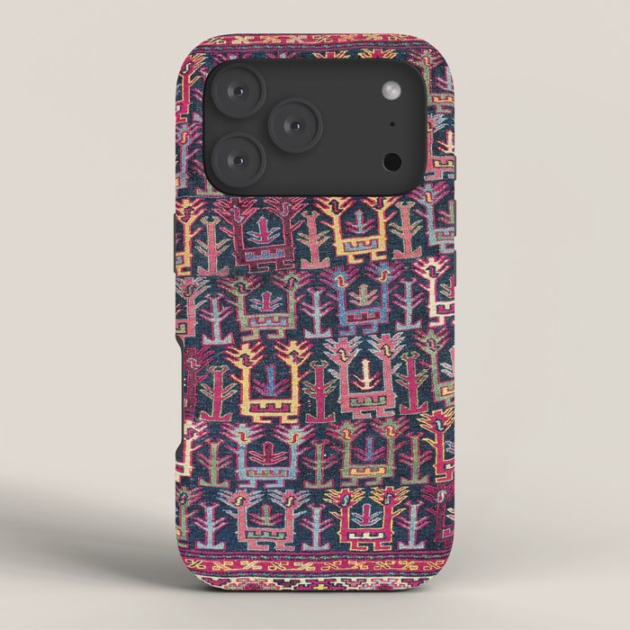 Khamseh Shahsavan Sumakh Azerbaijan Persian Tribal Bag Print iPhone Case Gallery Image 3