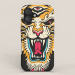 Tiger 3 Eyes iPhone Case Gallery Image 1