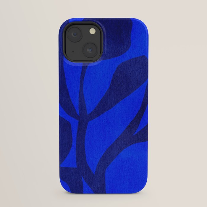 Abstract botanical- blue garden iPhone Case Gallery Image 29