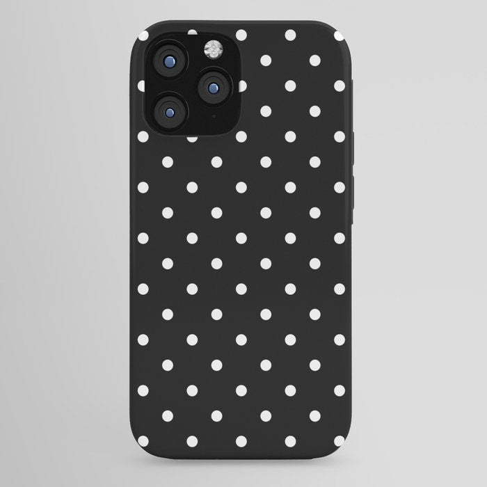 Black and White Polka Dots iPhone Case Gallery Image 44
