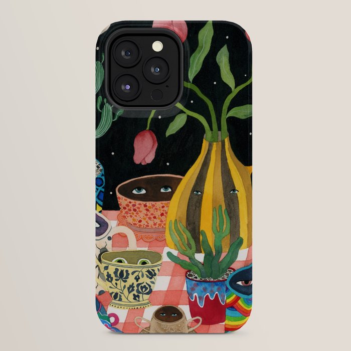 Suspicious mugs 2 iPhone Case Gallery Image 32