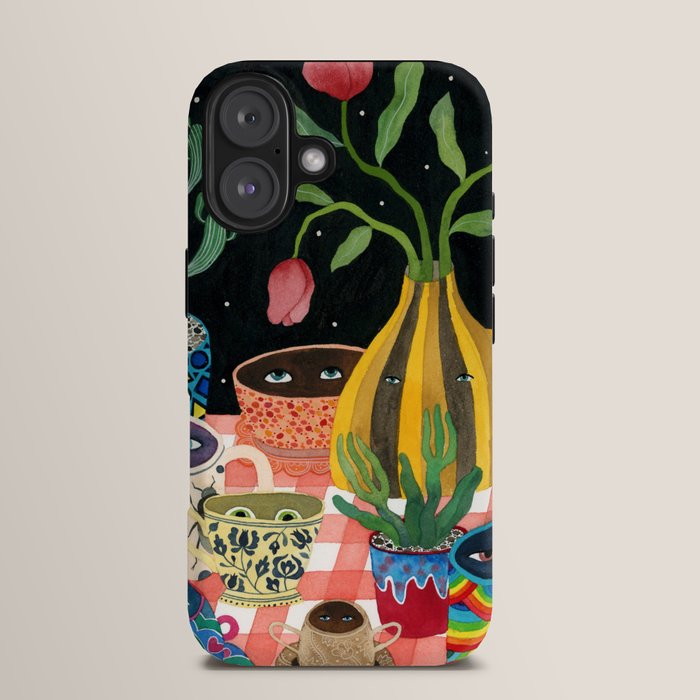 Suspicious mugs 2 iPhone Case Gallery Image 13