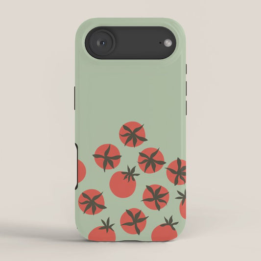 Tomato Print iPhone Case Gallery Image 2