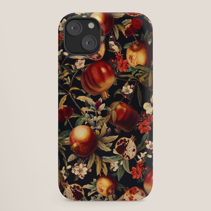 Pomegranate Garden II - Night iPhone Case Gallery Image 18