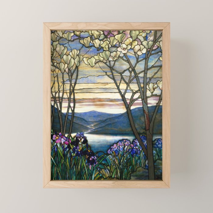 Louis Comfort Tiffany - Decorative stained glass 5. Mini Art Print Gallery Image 1