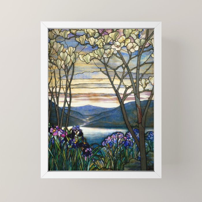 Louis Comfort Tiffany - Decorative stained glass 5. Mini Art Print Gallery Image 4