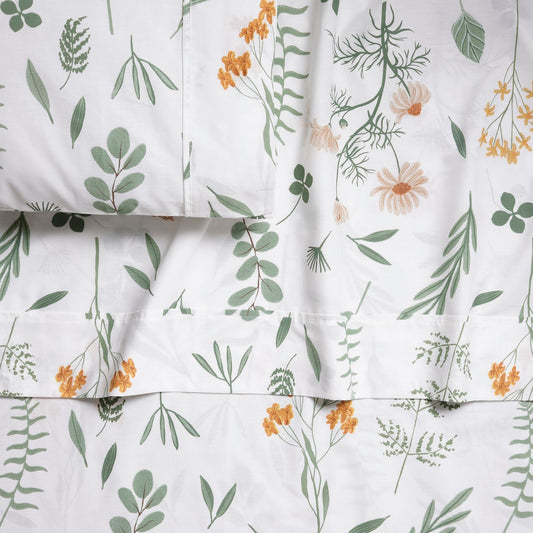 Botanica Brushed Cotton Sheet Set
